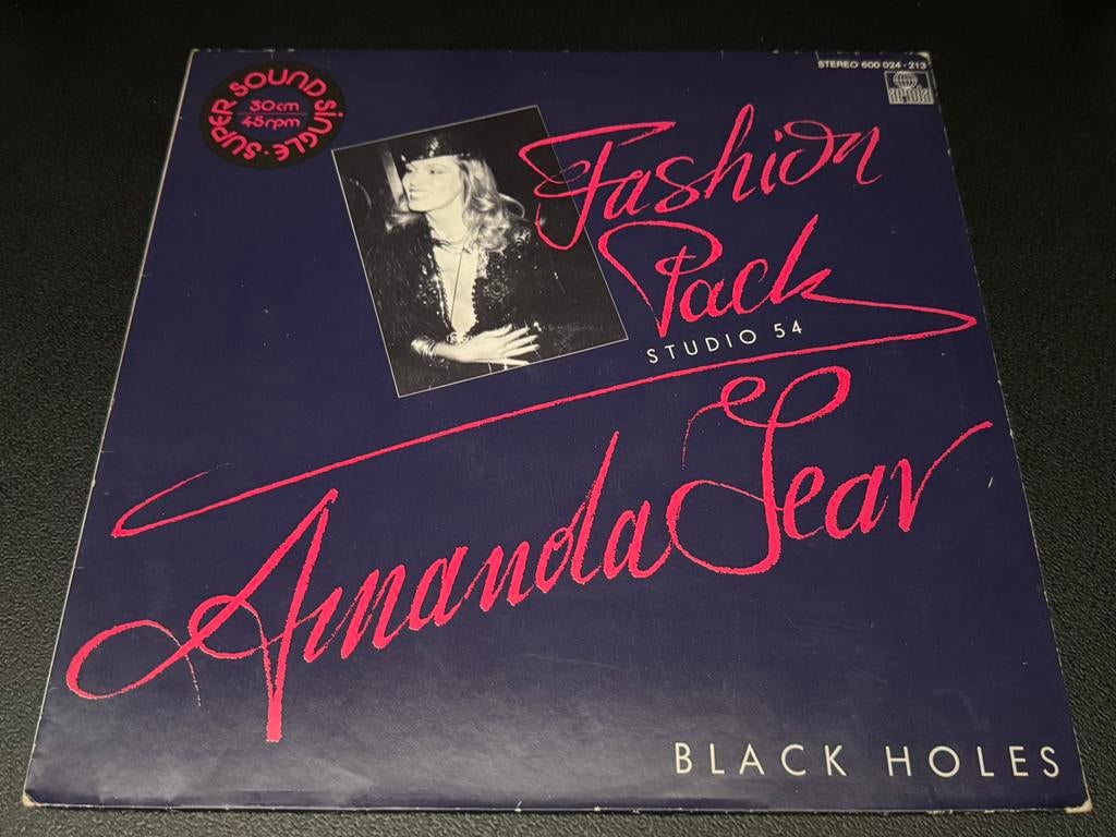 Amanda Lear - Fashion Pack (Studio 54) - MAXI, Cd's en Dvd's, Ophalen of Verzenden, Zo goed als nieuw, 12 inch
