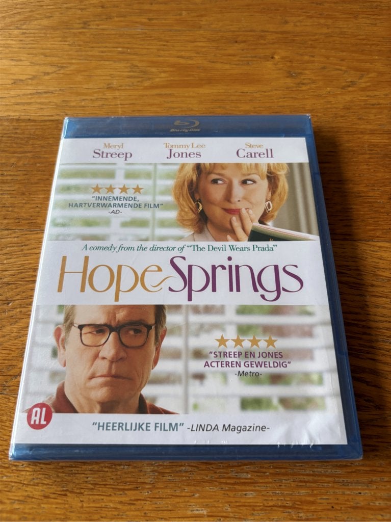 Blu-ray Hope Springs - NIEUW in Seal - NL-Uitgave, Engels, Alle leeftijden, Nederlands, Film