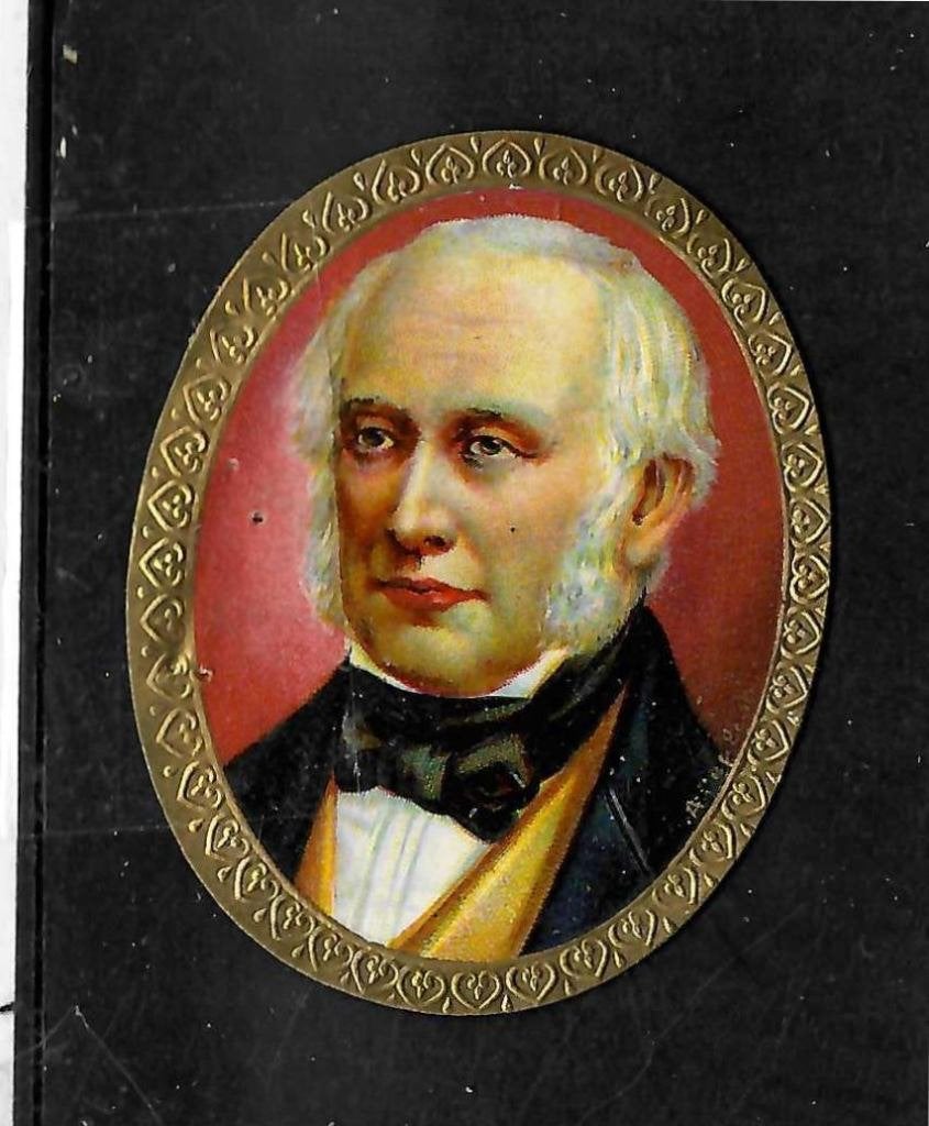 August Osterrieth   etiket   22382, Ophalen of Verzenden, Gebruikt, Sigarenbandjes