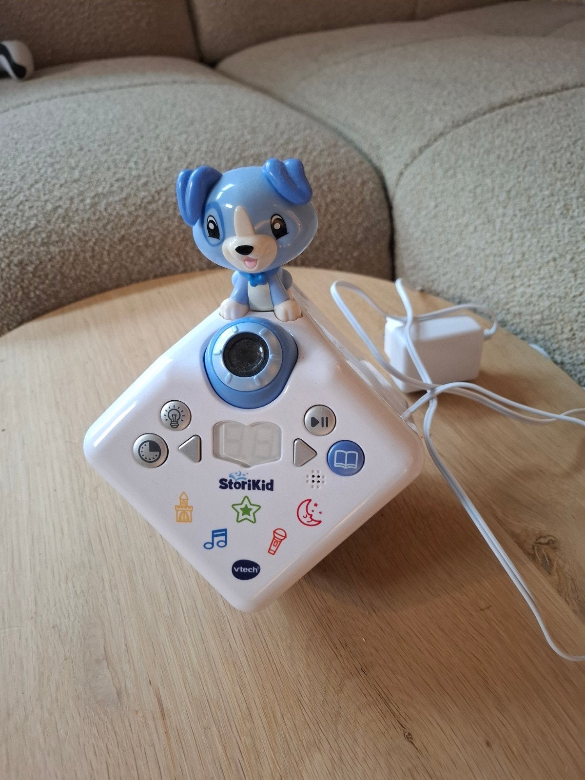 VTech StoriKid - Interactieve verhalenverteller en wekker, Ophalen, Zo goed als nieuw, Taal en Lezen, Met licht