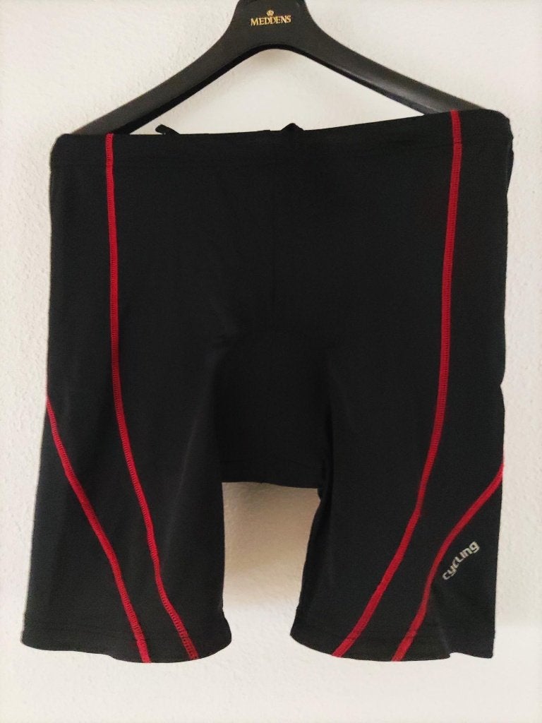 *** FIETSBROEK MET ZEEM L ***, Sport en Fitness, Wielrennen, Ophalen, Gebruikt, Kleding