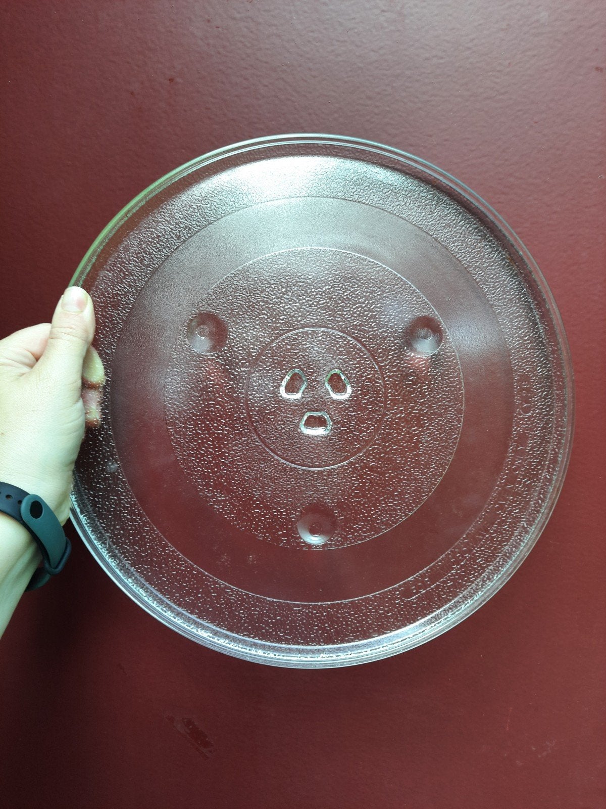 Draaiplateau Glasplaat Magnetron/Oven - 31.5 cm, Ophalen of Verzenden, Zo goed als nieuw, Draaiplateau