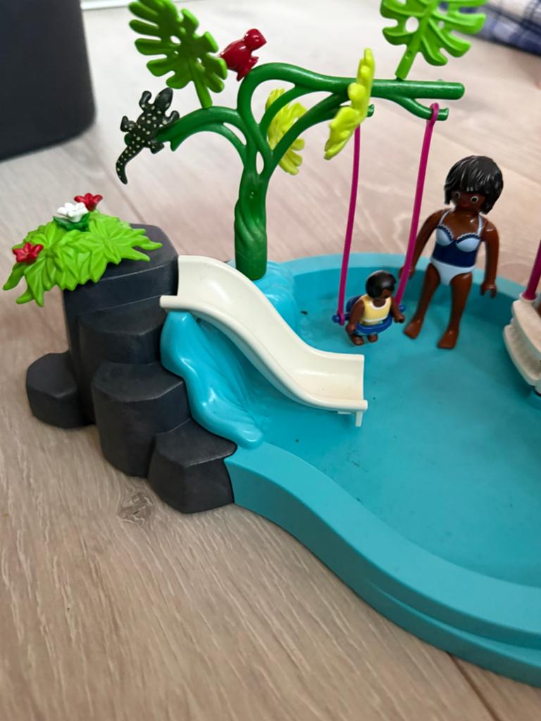 Playmobil waterpark/kinderzwembad., Ophalen of Verzenden, Zo goed als nieuw