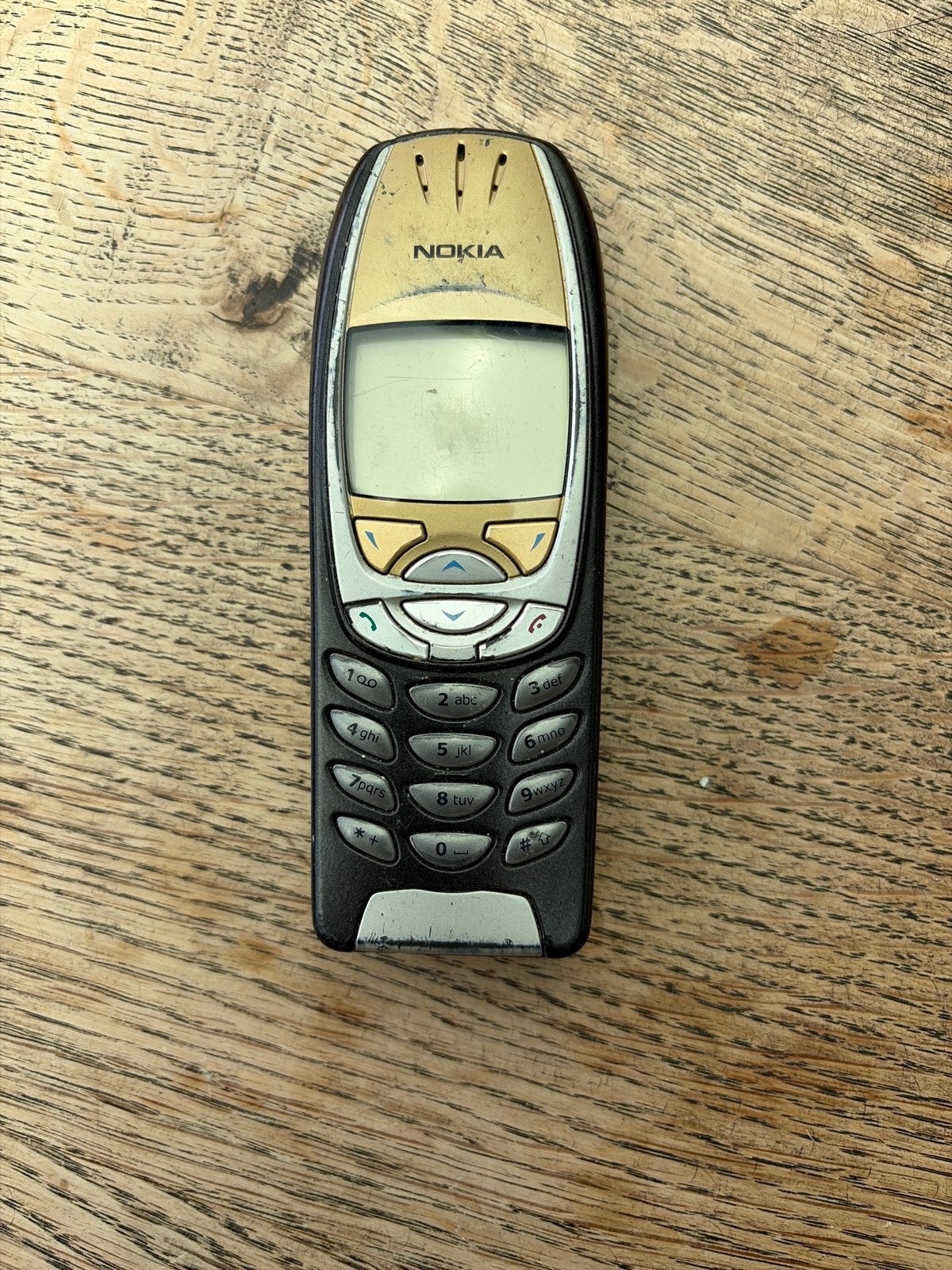 Nokia 6610- Klassieke Mobiele Telefoon, Gebruikt, Geen camera, Zwart, Fysiek toetsenbord