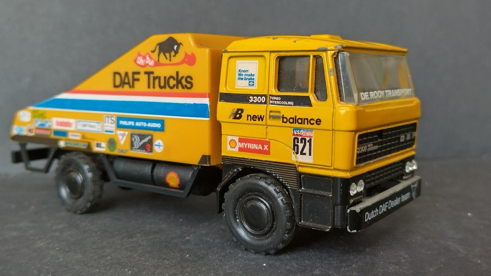 Daf 3600 Dakar The Bull Jan De Rooij 1:50 Lion Car pol, Verzenden, ., Zo goed als nieuw, Lion