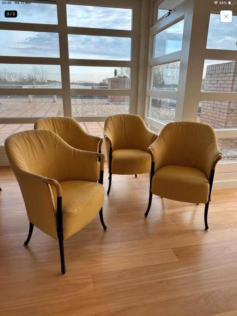 4 IZGS Giorgetti Progetti 64220 stoelen stoel, Huis en Inrichting, Gebruikt, Ophalen of Verzenden, Nvt, Eén