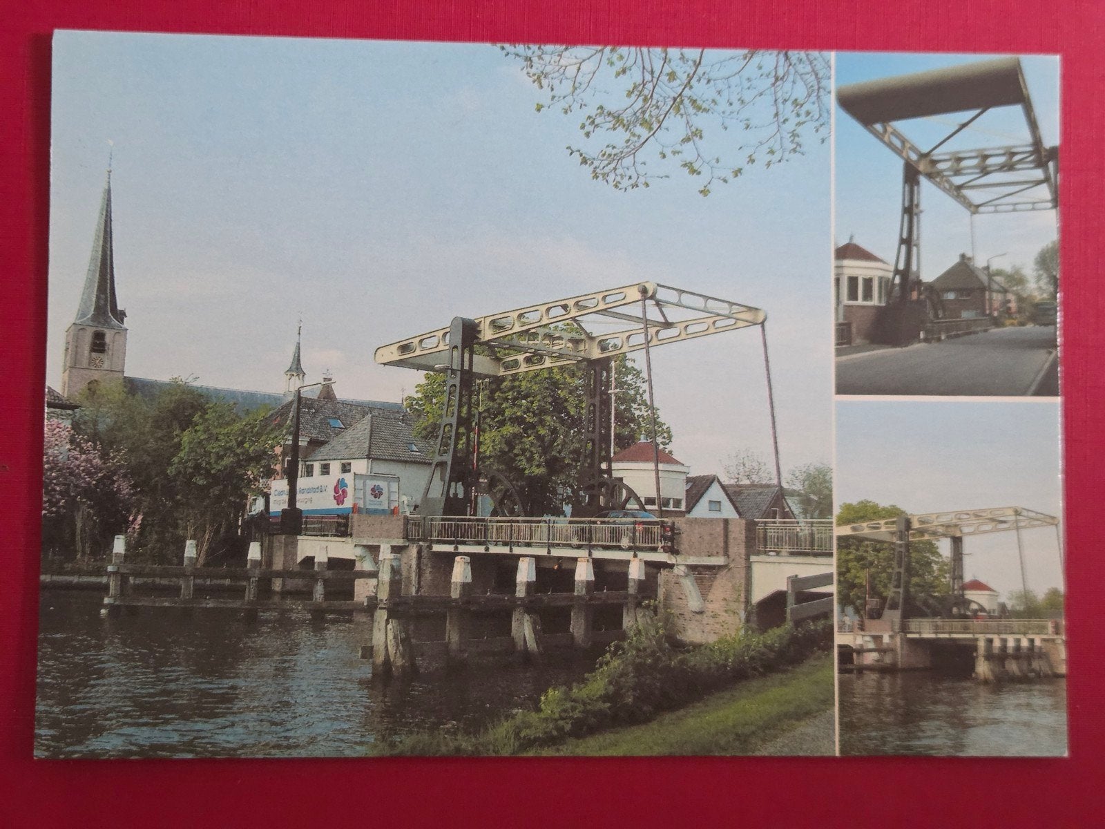 Koudekerk aan den Rijn bij Hazerswoude Koudekerkse brug, Verzamelen, Ansichtkaarten | Nederland, Ophalen of Verzenden, 1960 tot 1980