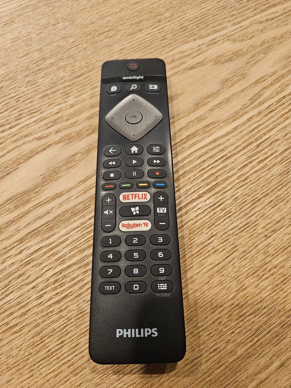 Philips Originele Smart TV Afstandsbediening, Ophalen of Verzenden, Gebruikt, Origineel, Tv
