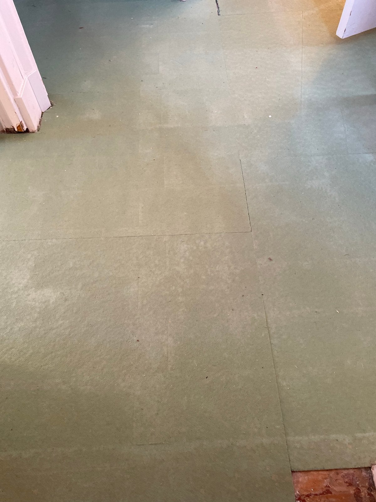 Groene ondervloerplaten - Gebruikt maar in goede staat, Ophalen, Overige materialen, 30 cm of meer, Gebruikt
