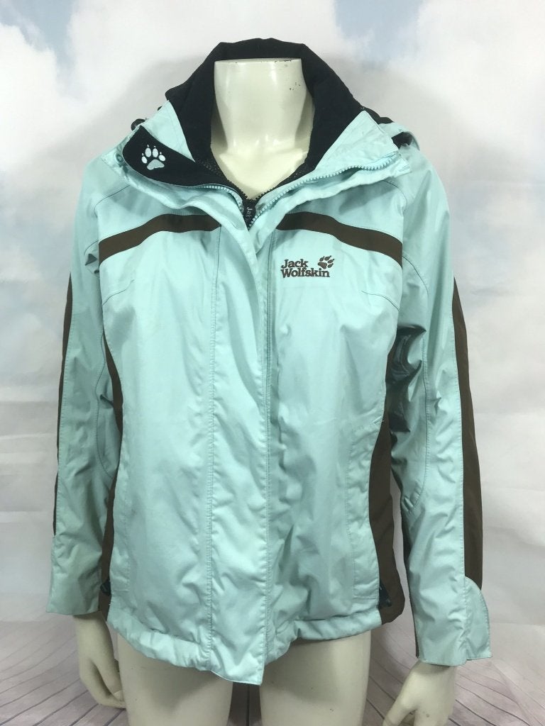 Jack Wolfskin anorak outdoor windjack jas maat S (3C3), Tweedehands verkoop, Tweedehands verkoop, Ophalen of Verzenden, Gedragen