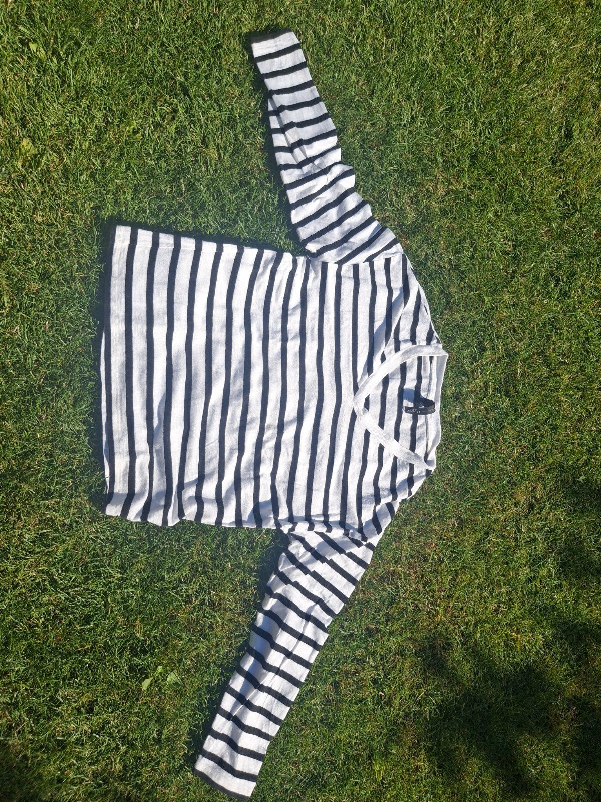 10DAYS Amsterdam gestreept shirt met lange mouwen, Zwart, Ophalen of Verzenden, Lange mouw, Maat 34 (XS) of kleiner