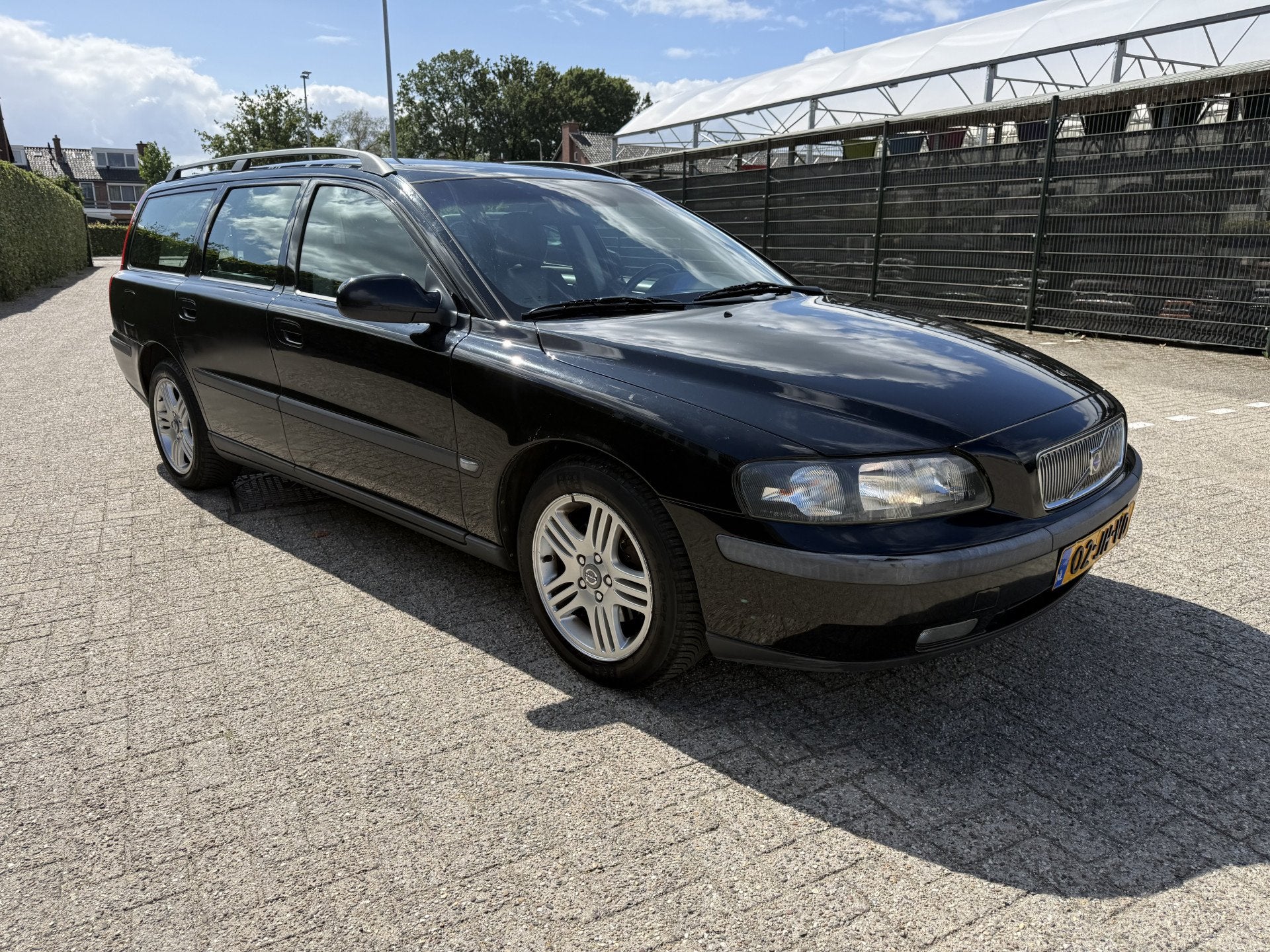 Volvo V70 2.4 Comfort Line. 7 pers !NL auto ! Prima staat !M, Auto's, Voorwielaandrijving, Traction-control, Zwart, Euro 4