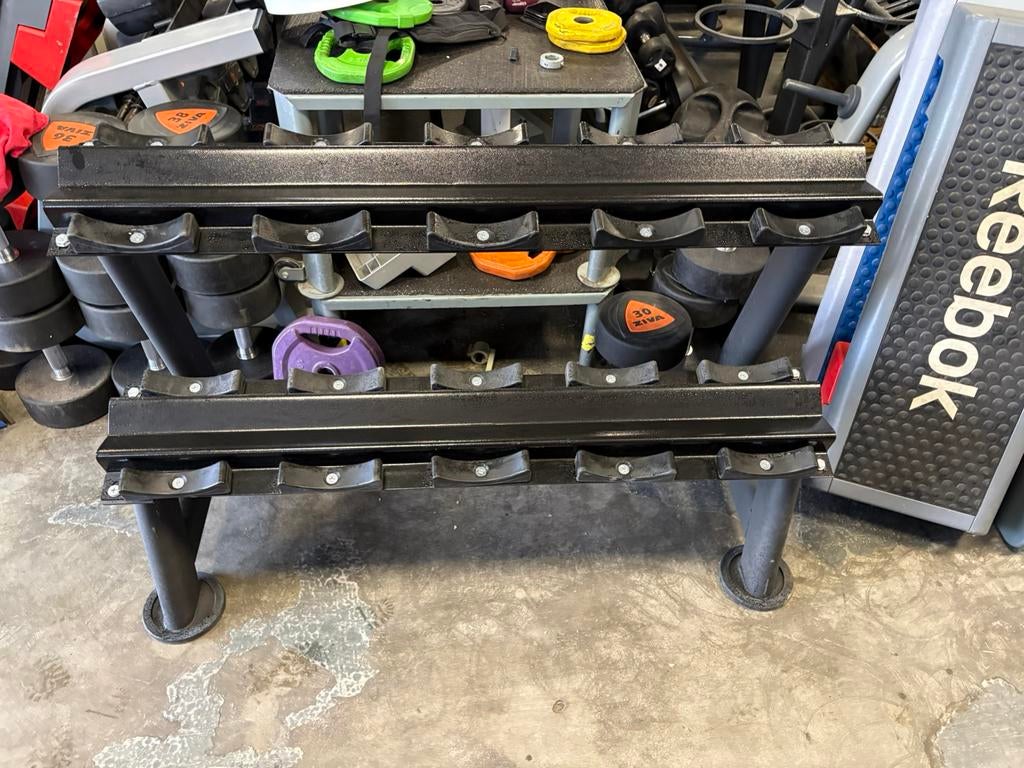 Nieuwe lifemaxx dumbbell rek 5 paar ( evt 2 stuks ), Dumbbell, Nieuw, Lifemaxx, Zo goed als nieuw