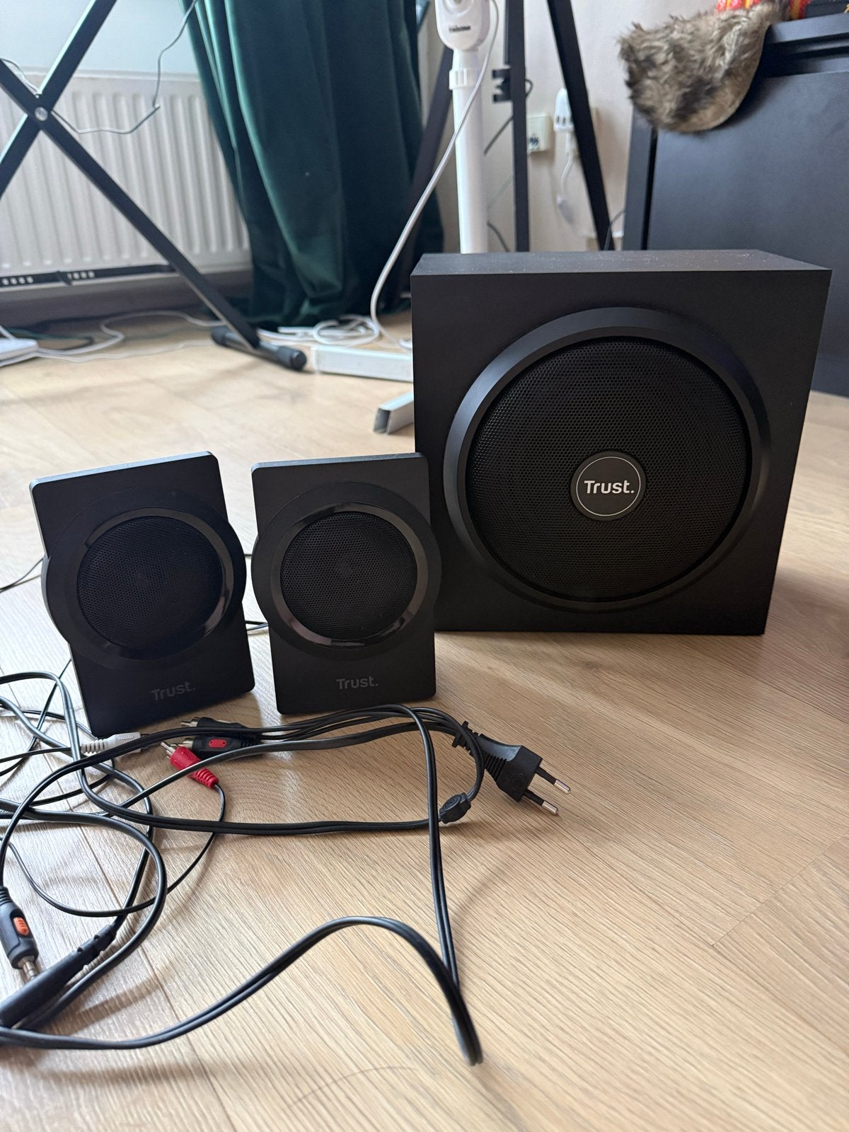 Trust 2.1 Speakerset met Subwoofer - Zwart