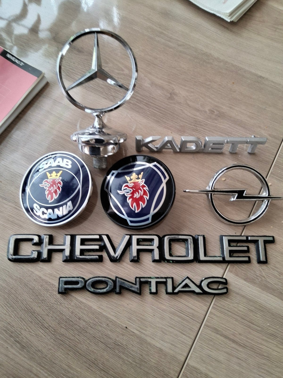 Diverse auto_emblemen, Ophalen of Verzenden, Gebruikt, Opel