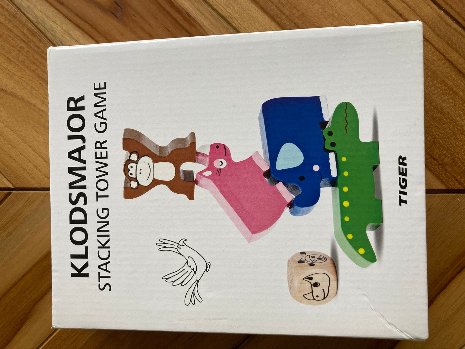 KLODSMAJOR Stapeltoren Spel - Dieren Balansspel, Ophalen of Verzenden, Nieuw, Bouwen