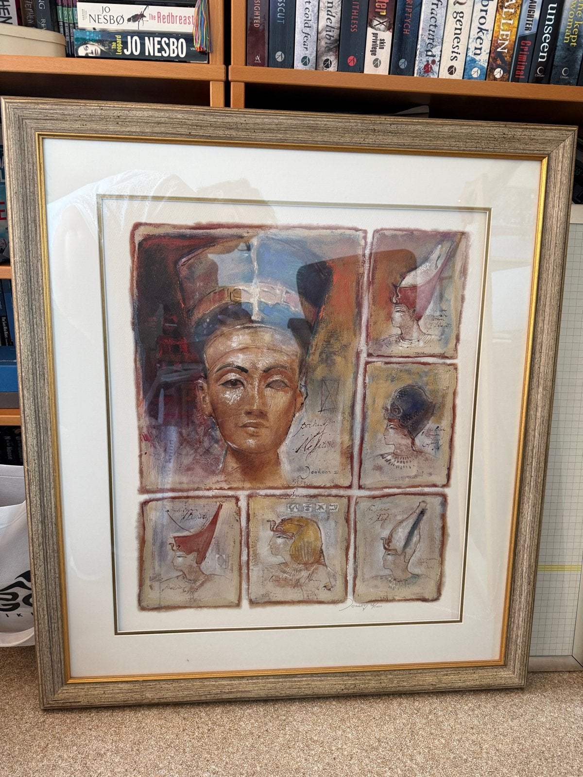 Joadoor: Gelimiteerde editie 26/1000 - 80x90 cm, Antiek en Kunst, Kunst | Schilderijen | Klassiek, Ophalen, Overige stijlen, Portret of Personen