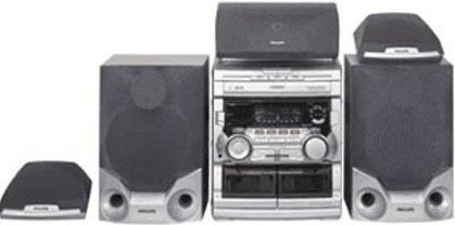 Hi-Fi System Philips FW-P75, Ophalen, Gebruikt, Cassettedeck, Philips