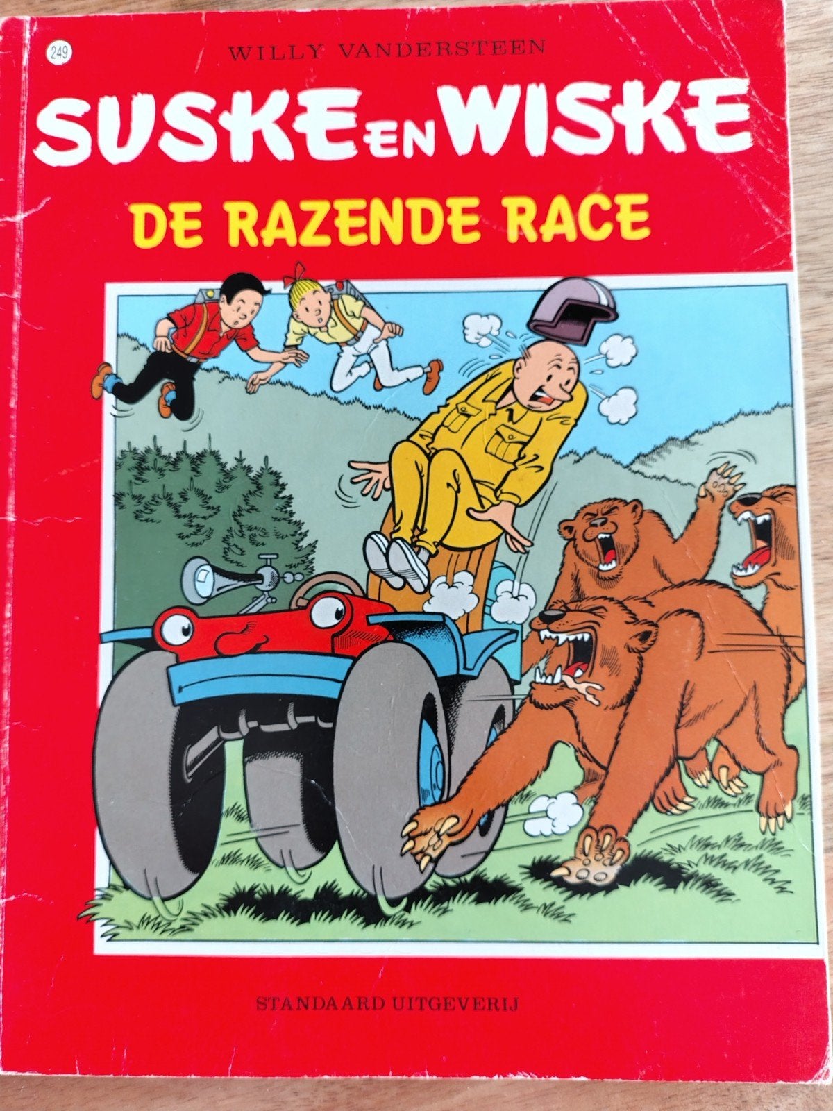 Suske en Wiske - De Razende Race (Nr. 249), Ophalen of Verzenden