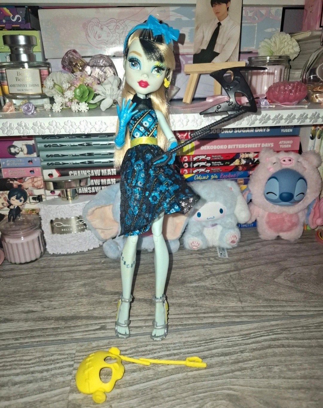 Frankie Stein Monster High pop, Verzenden, Gebruikt, Overige typen