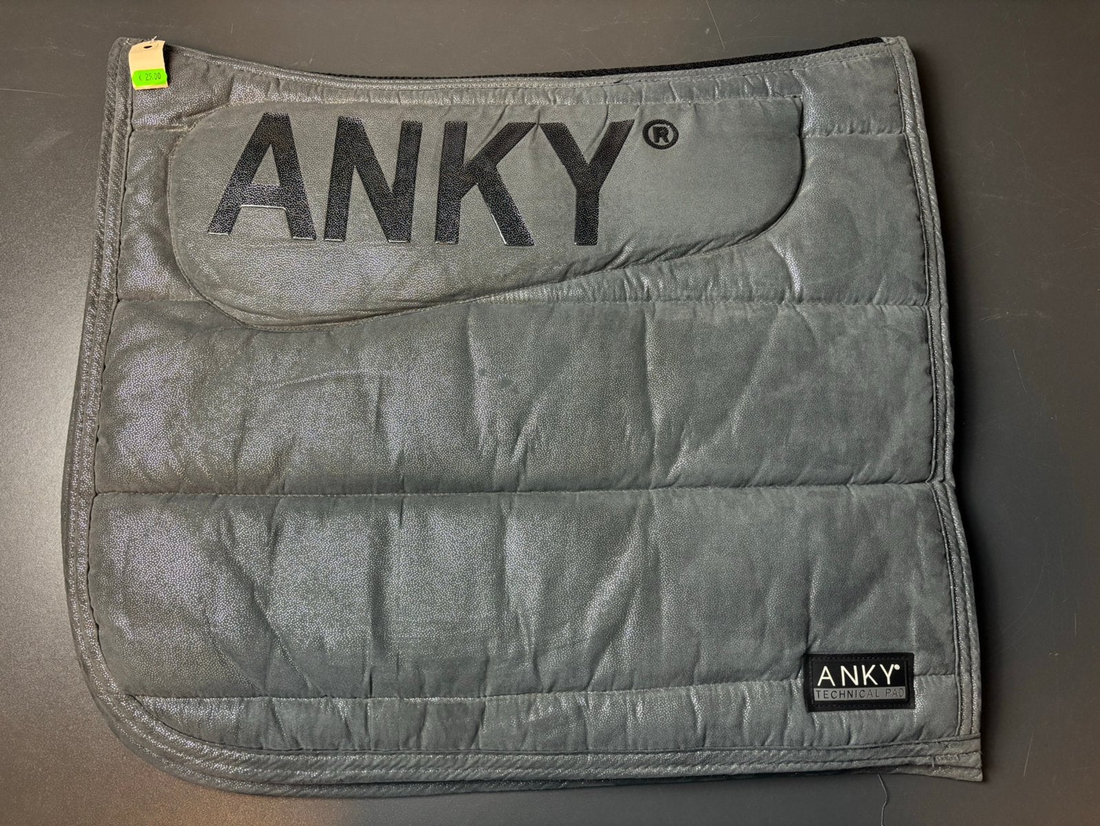 Dekje anky grijs met glitters, Dieren en Toebehoren, Paarden en Pony's | Dekens en Dekjes, Ophalen of Verzenden, Gebruikt, Grijs