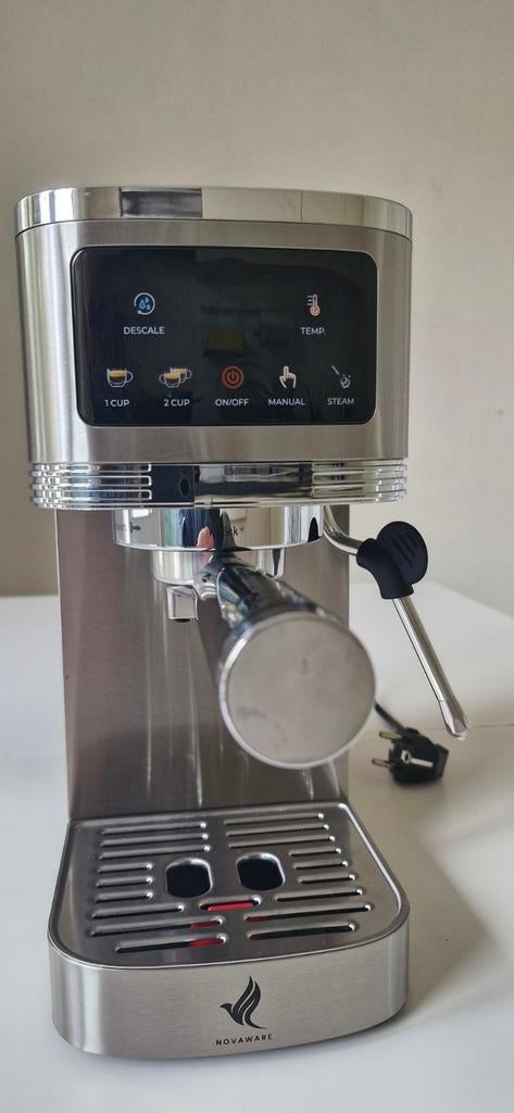 De NovaWare Espressomachine Pistonmachine, Witgoed en Apparatuur, Koffiezetapparaten, Espresso apparaat, Gemalen koffie, Zo goed als nieuw