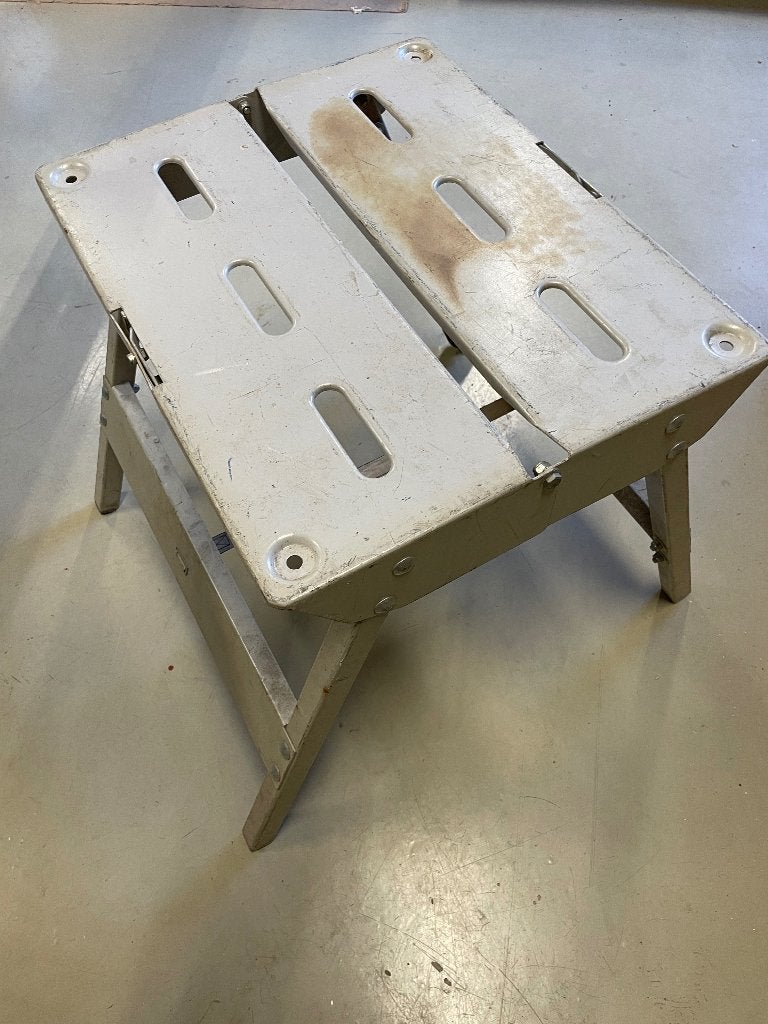Zaagtafel, Ophalen, Zo goed als nieuw