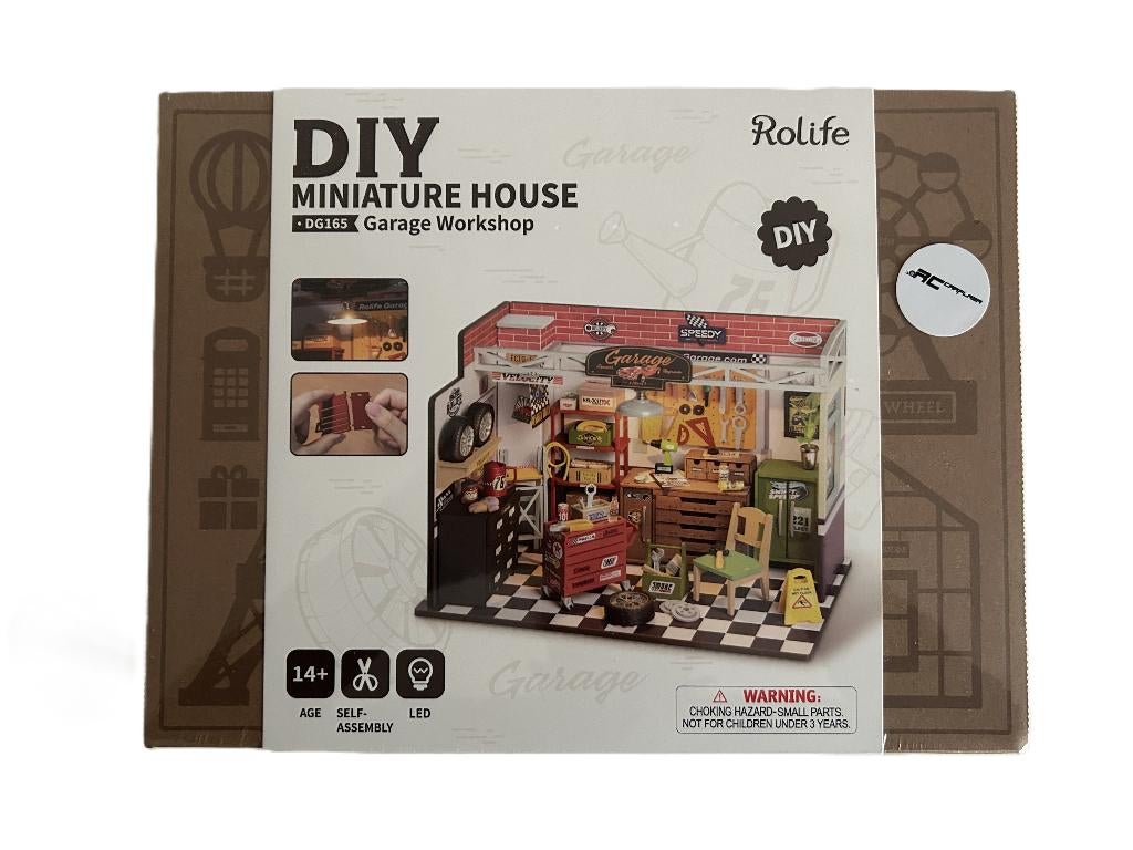 Robotime Garage Workshop, Ophalen of Verzenden, Nieuw