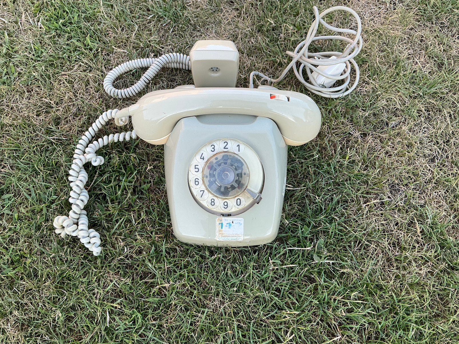 Ouderwets vaste telefoon, Ophalen, Gebruikt, Met draaischijf
