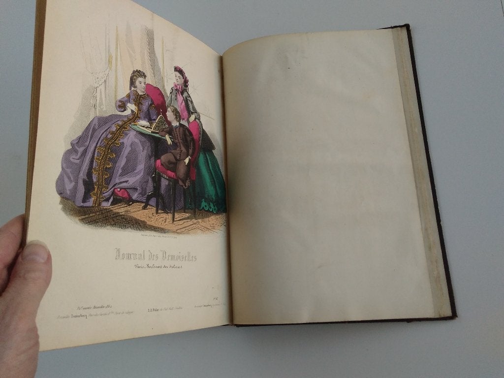 Journal des demoiselles 1864, Ophalen