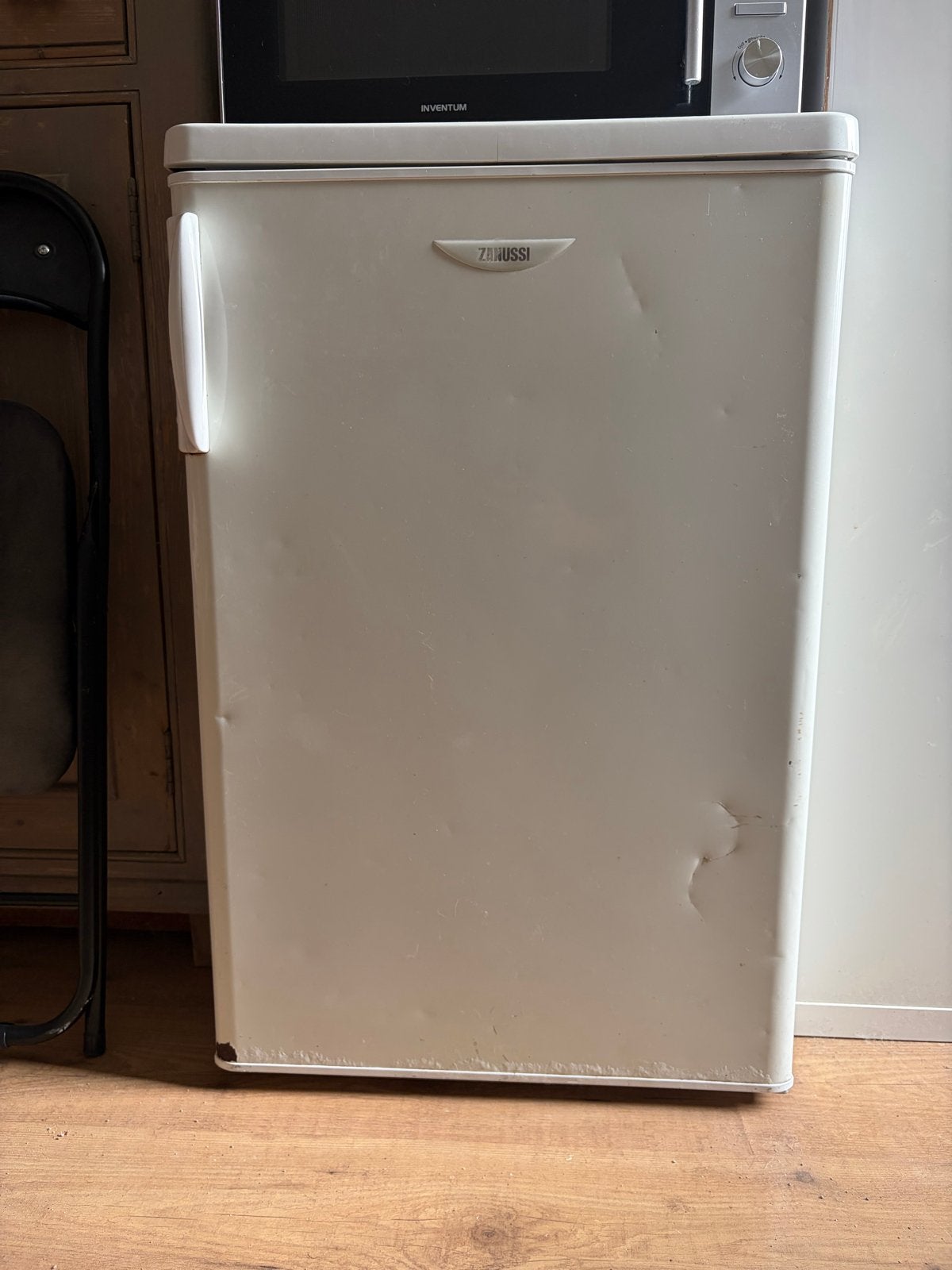 Zanussi Tafelmodel Koelkast - Compact en Praktisch, Witgoed en Apparatuur, Gebruikt, 100 tot 150 liter, 45 tot 60 cm, Met vriesvak