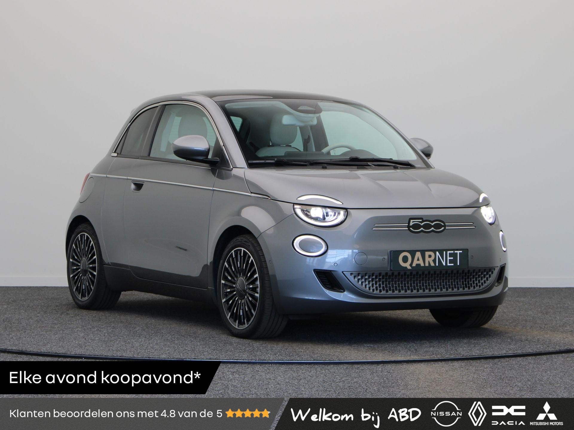 Fiat 500 3+1 La Prima 42 kWh | Panoramisch dak | 94% accu sc