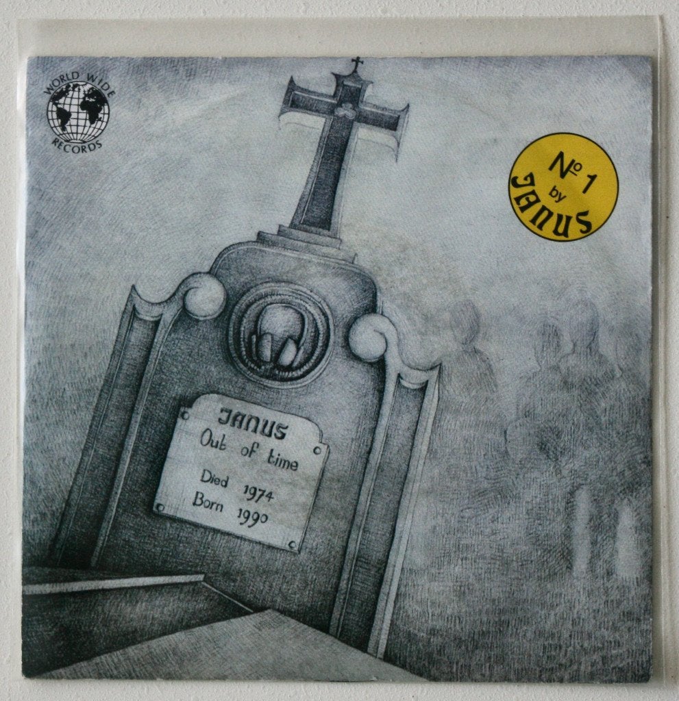 Janus - Out of time / War machines (Germany 1990), 7 inch, Ophalen of Verzenden, Zo goed als nieuw, Pop