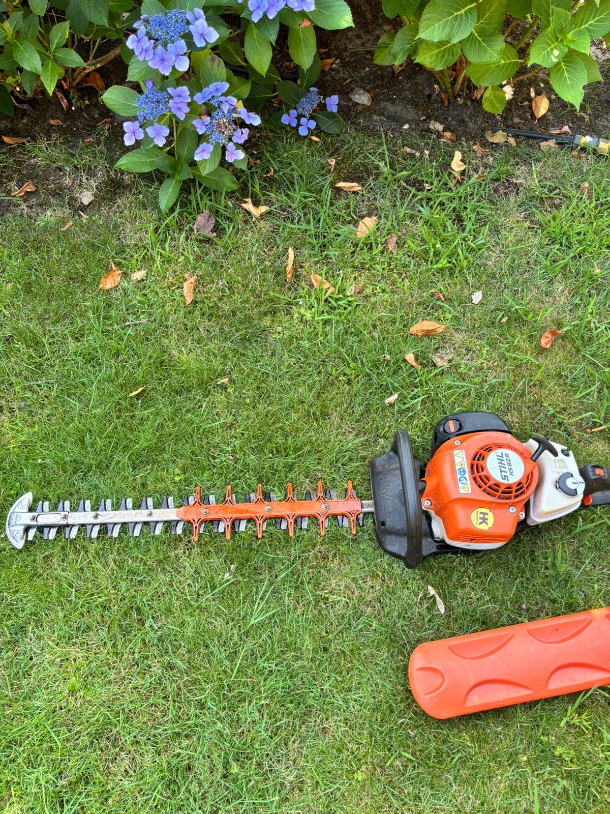 Stihl 82 R heggenschaar benzine, Tuin en Terras, Ophalen, Zo goed als nieuw, Benzine
