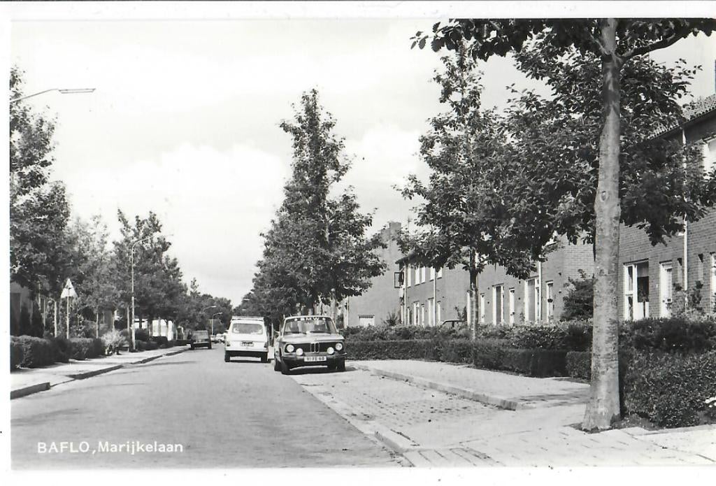Baflo - Marijkelaan, Verzamelen, Verzenden, 1960 tot 1980, Ongelopen, Groningen