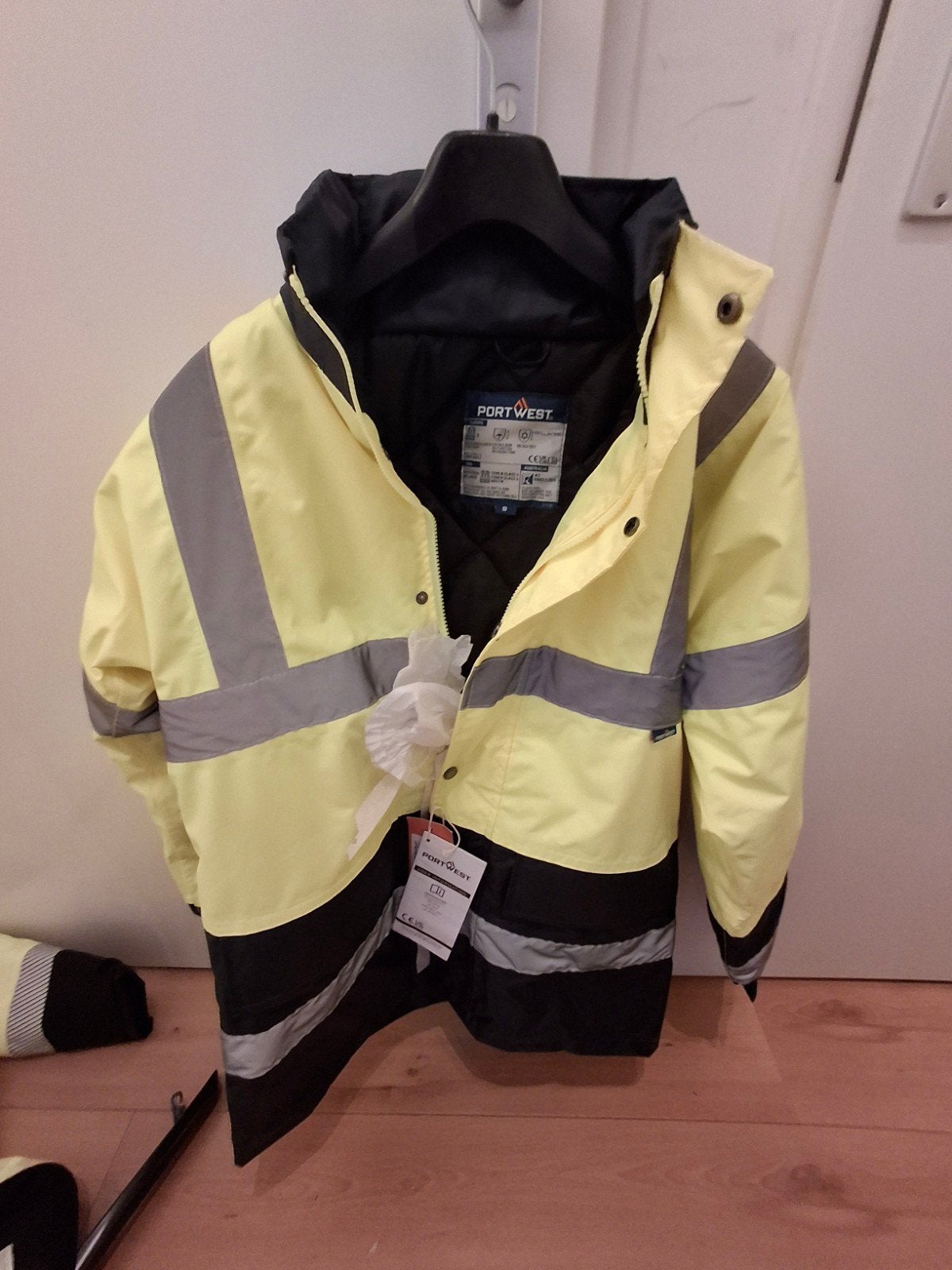 NIEUW SUPERdikke winter/regenjas S fluorescerende, Ophalen, Nieuw, Jas, Portwest