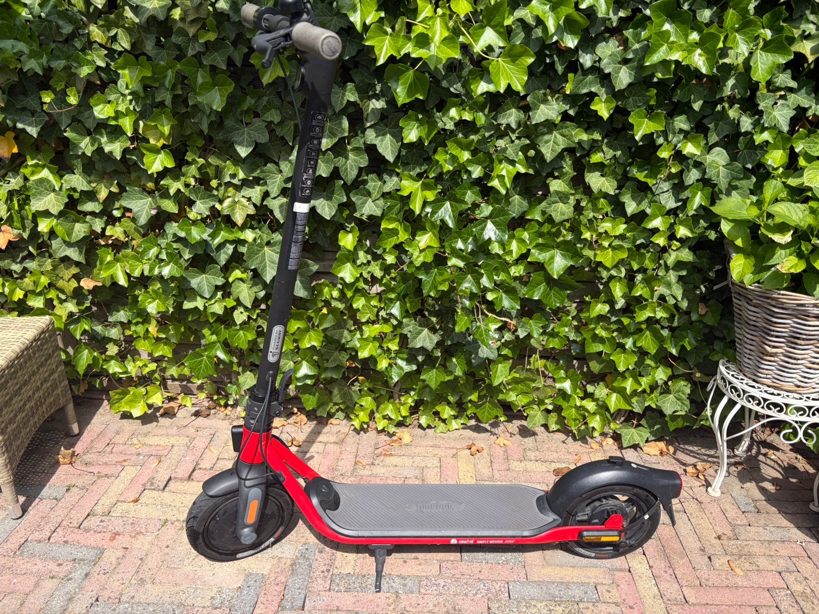 Segway ninebot elektrische step, Ophalen, Zo goed als nieuw, Elektrische step (E-scooter)