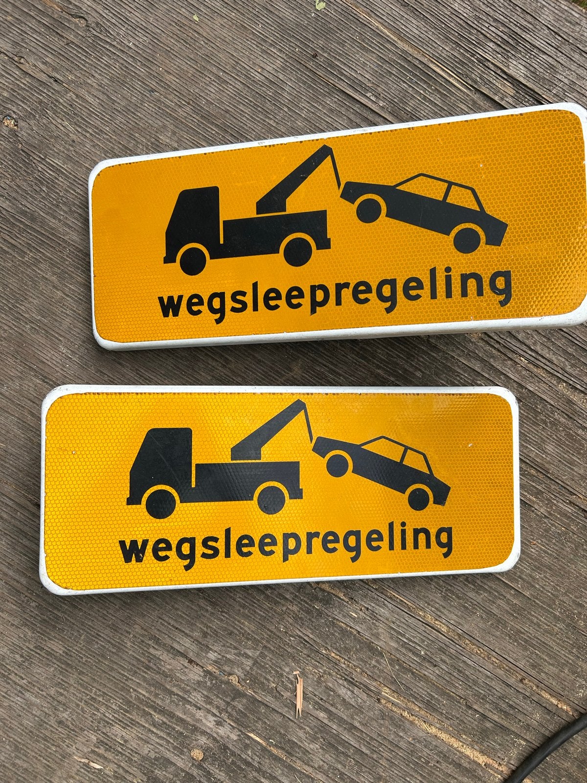 Wegsleepregeling borden, Auto diversen, Ophalen of Verzenden