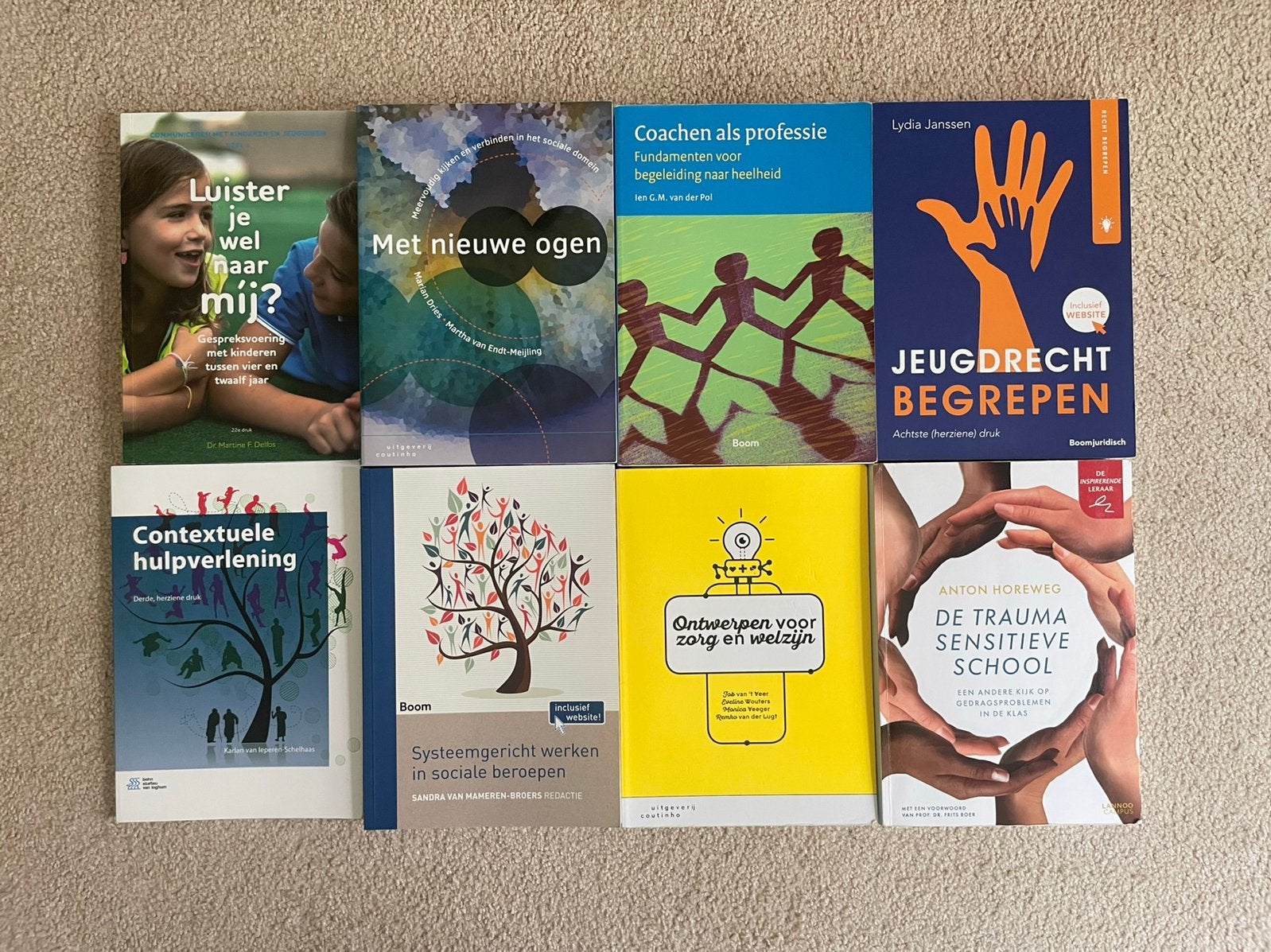 Studieboeken hbo Pedagogiek, Ophalen, Beta, Zo goed als nieuw, HBO