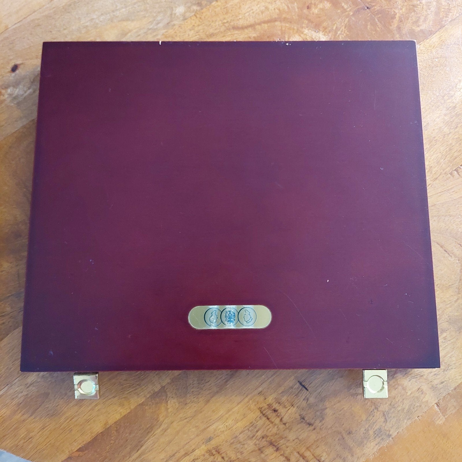 Luxe Houten Verzameldoos voor Munten/Penningen, Ophalen of Verzenden, Verzamelmap