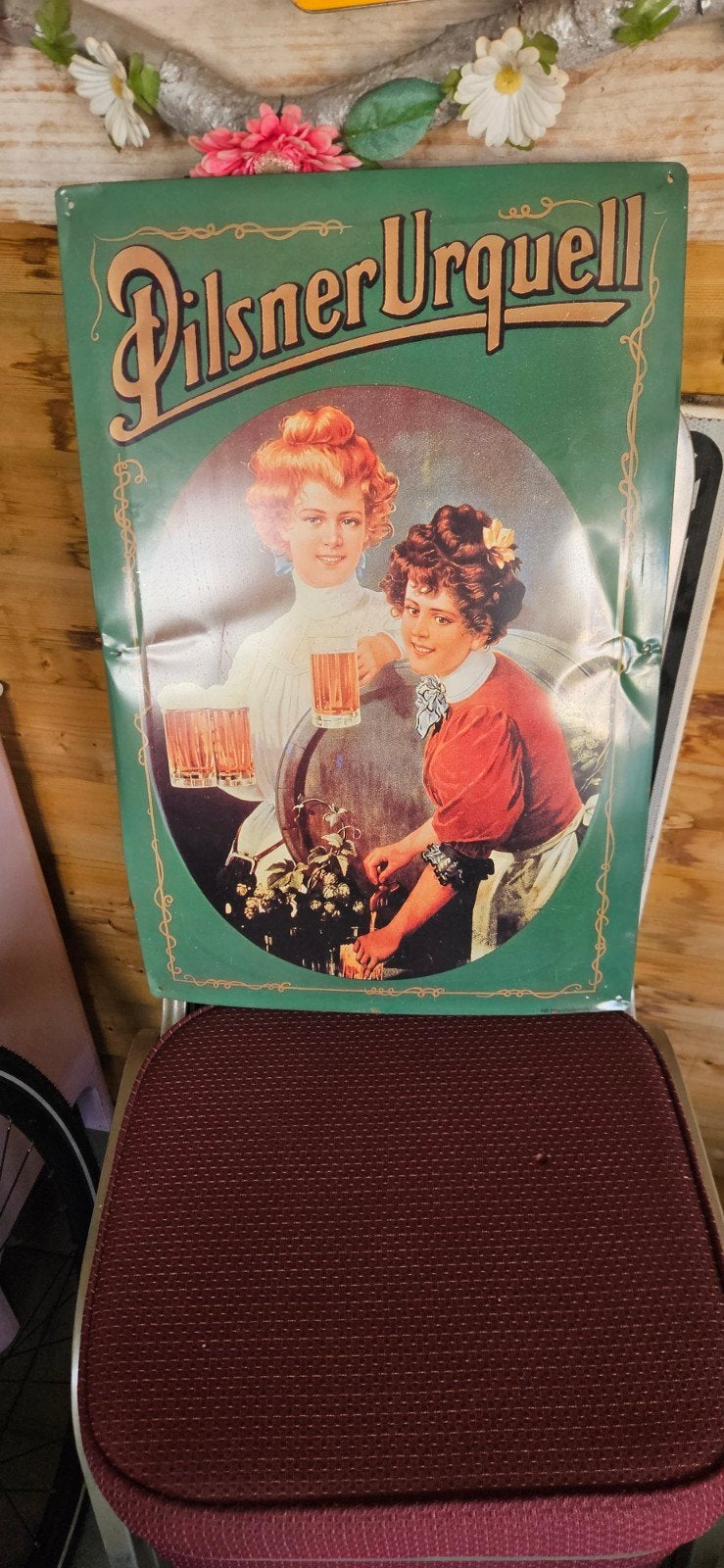 Vintage Bier Reclameborden - Diverse Merken, Ophalen of Verzenden, Gebruikt, Reclamebord