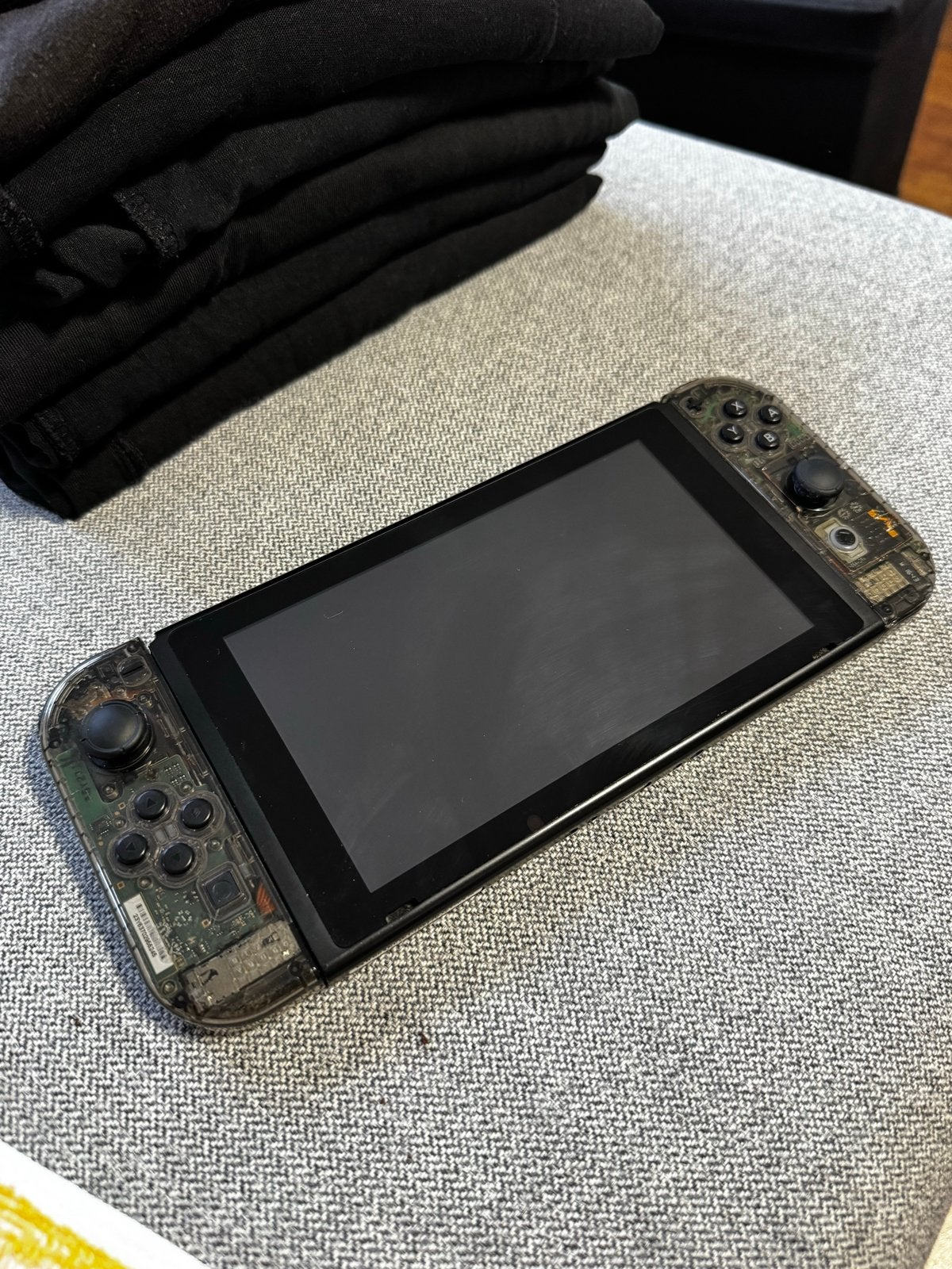Nintendo Switch + 4 joy cons + CFW Atmosphere, Spelcomputers en Games, Spelcomputers | Nintendo Switch, Ophalen of Verzenden, Gebruikt
