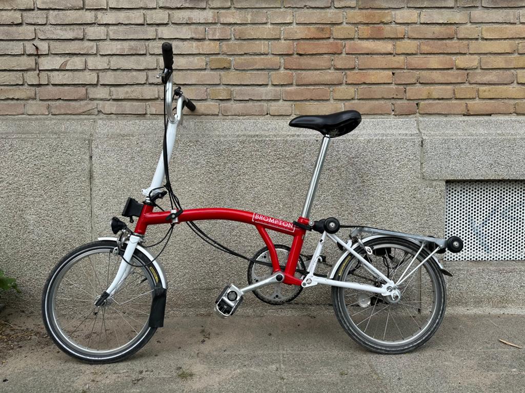 Brompton, Fietsen en Brommers, Fietsen | Vouwfietsen, Gebruikt, Brompton, 16 tot 18 inch, Versnellingen, Ophalen