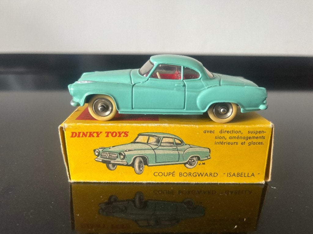 Dinky Toys #549 Borgward Isabella Coupé, Hobby en Vrije tijd, Ophalen of Verzenden, Zo goed als nieuw, Auto, Dinky Toys