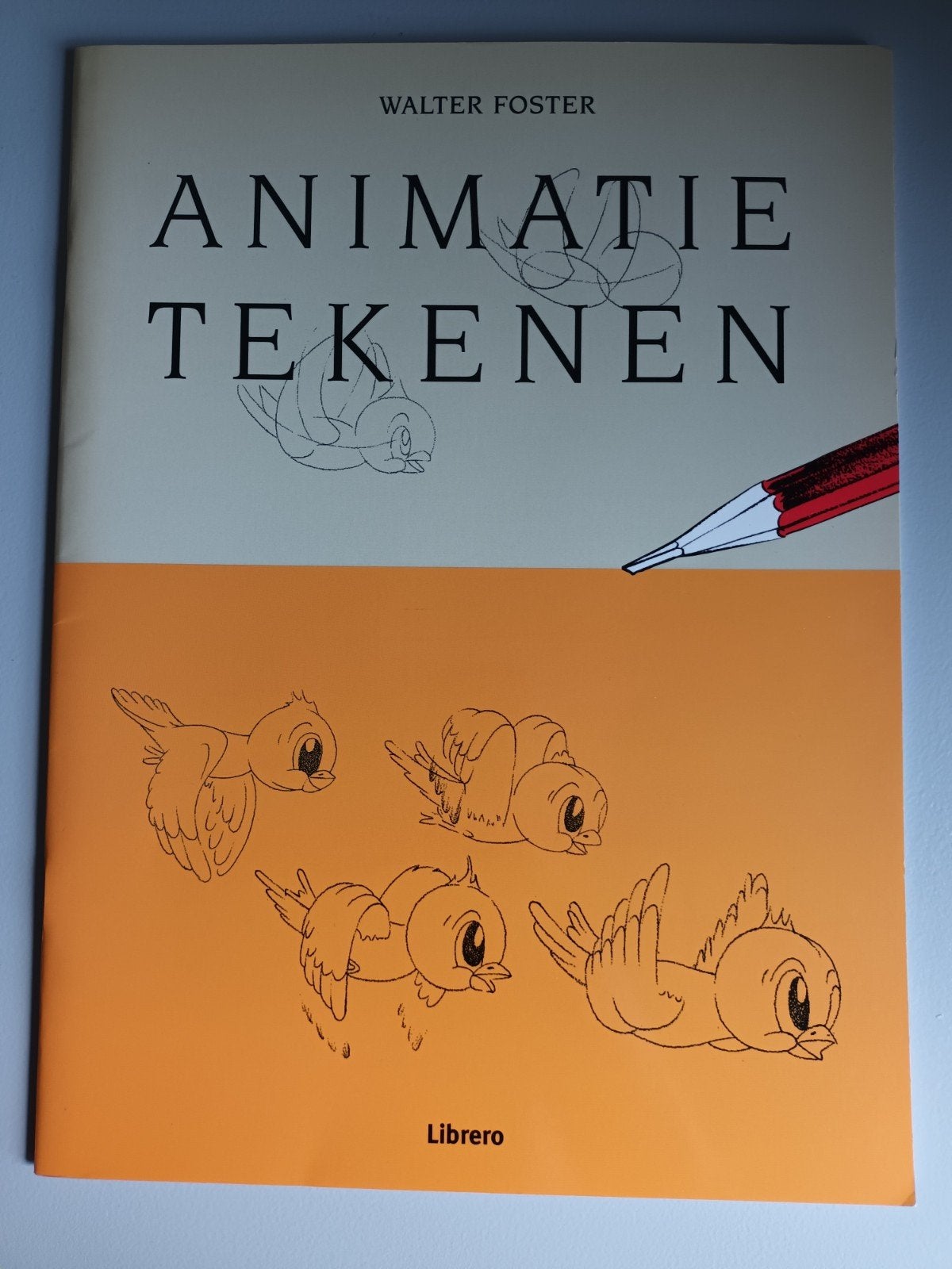 Walter Foster animatie tekenen boek als nieuw, Hobby en Vrije tijd, Ophalen of Verzenden, Zo goed als nieuw, Boek of Gids
