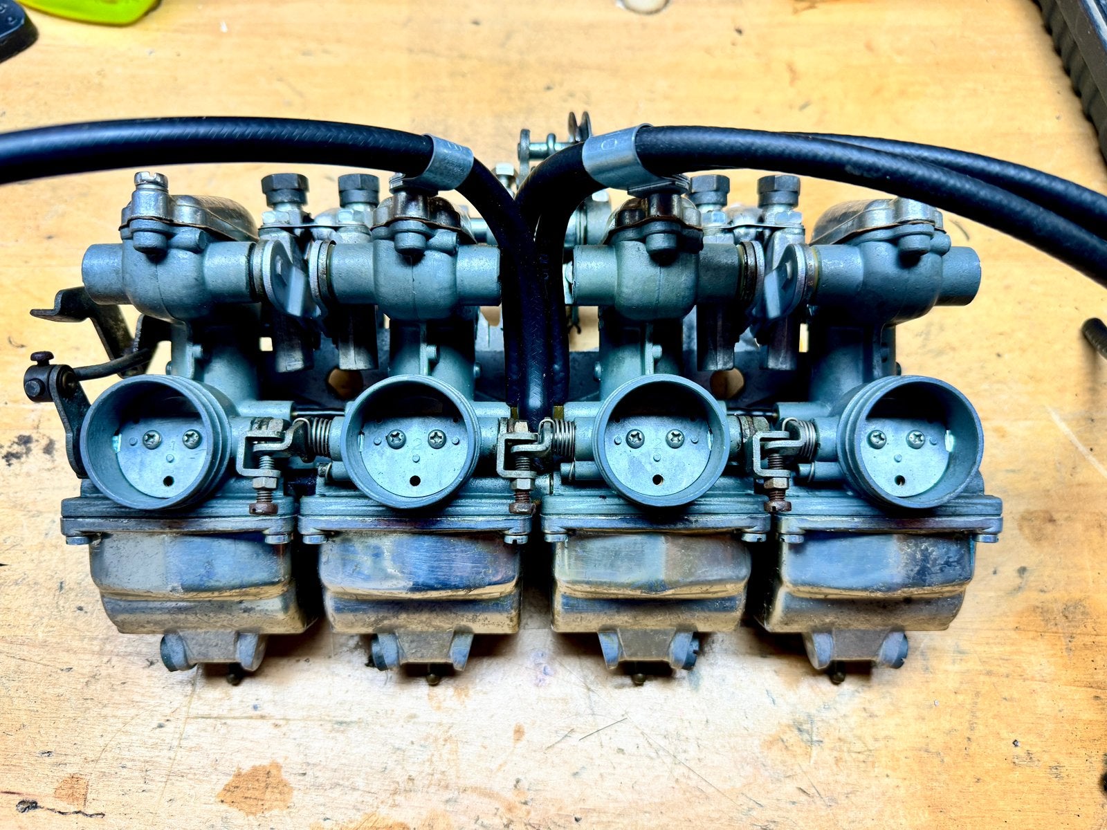 Honda cb350f carburateurs gereviseerd, Ophalen of Verzenden, Gereviseerd
