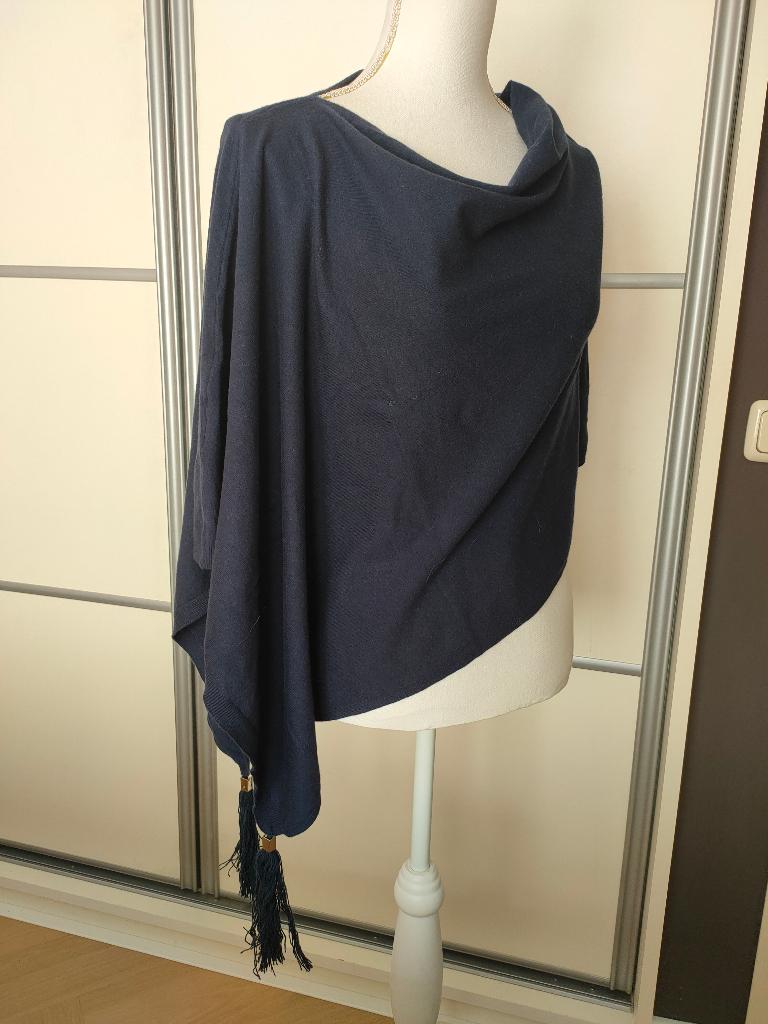 Donkerblauwe omslagdoek - Wonder, Maat 38/40 (M), Wonder, Nieuw, Ophalen of Verzenden