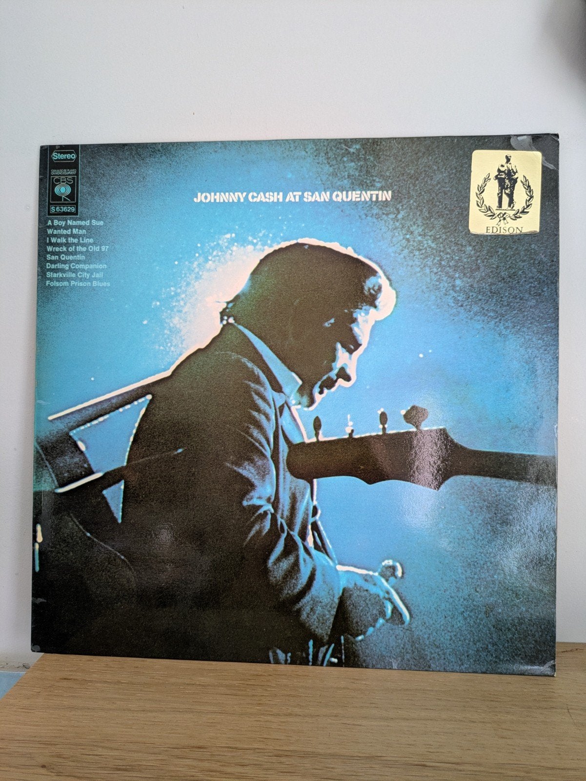 Lp Johnny Cash at San Quentin, Ophalen of Verzenden, 2000 tot heden, 12 inch