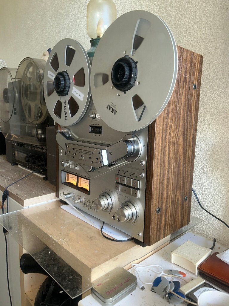 Bandrecorder Akai 635D, Ophalen, Bandrecorder