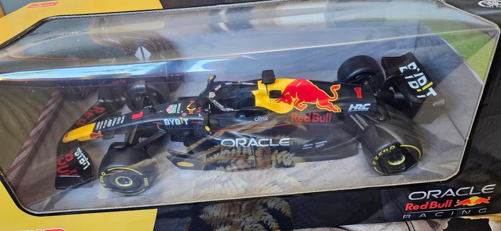 Red Bull Racing F1 RC Auto Max Verstappen 1:184, Elektro, Nieuw, Ophalen of Verzenden, Auto onroad